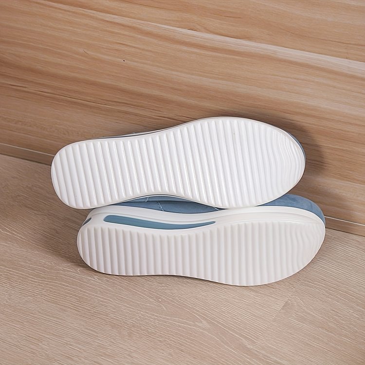🌞✨Orthopädische Damensneaker mit Plateau-Sohle – 3-Fußgewölbe-Unterstützung, Atmungsaktiv & Rutschfest
