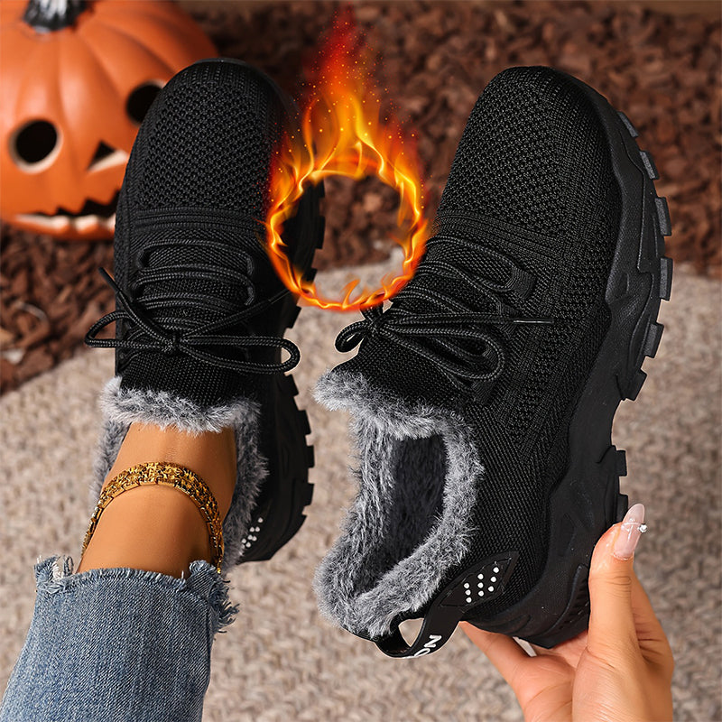 🎉✨Warme Wintersneaker aus Strick für Damen