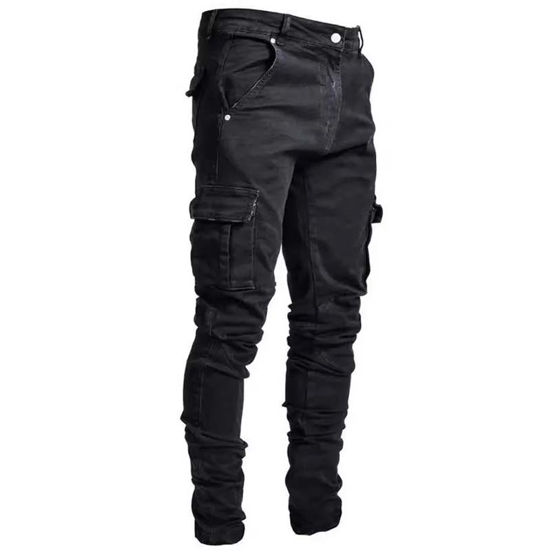 📣📣🎉✨Slim-Fit Jeans-Cargohosen – Figurbetont, praktisch & zeitloses Design