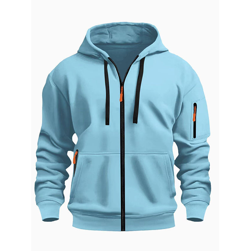 🛍️✨Lässige wärmende Herrenkapuzenjacke