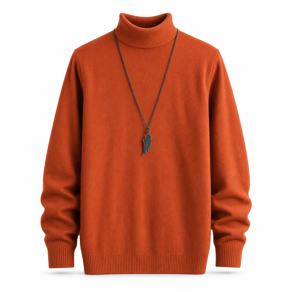 Herbst/Winter Slim Fit Pullover Strickpullover