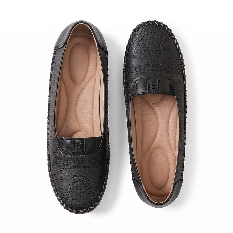 Atmungsaktive Slipper-Flachschuhe für Damen