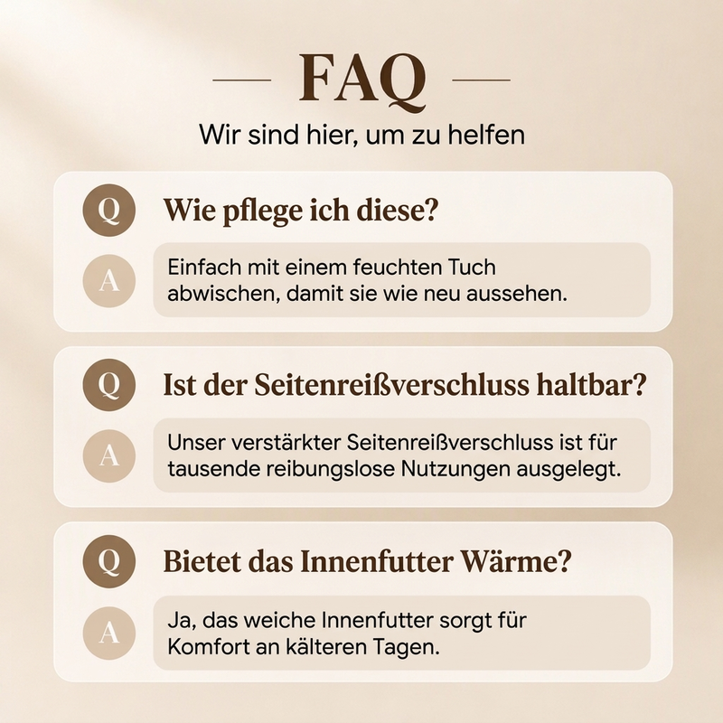 Bequeme warme, rutschfeste Stiefel für Damen
