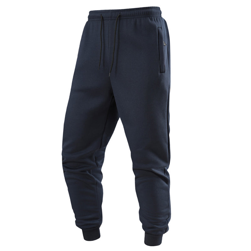 Warme Jogginghose für Herren mit Reißverschlusstaschen