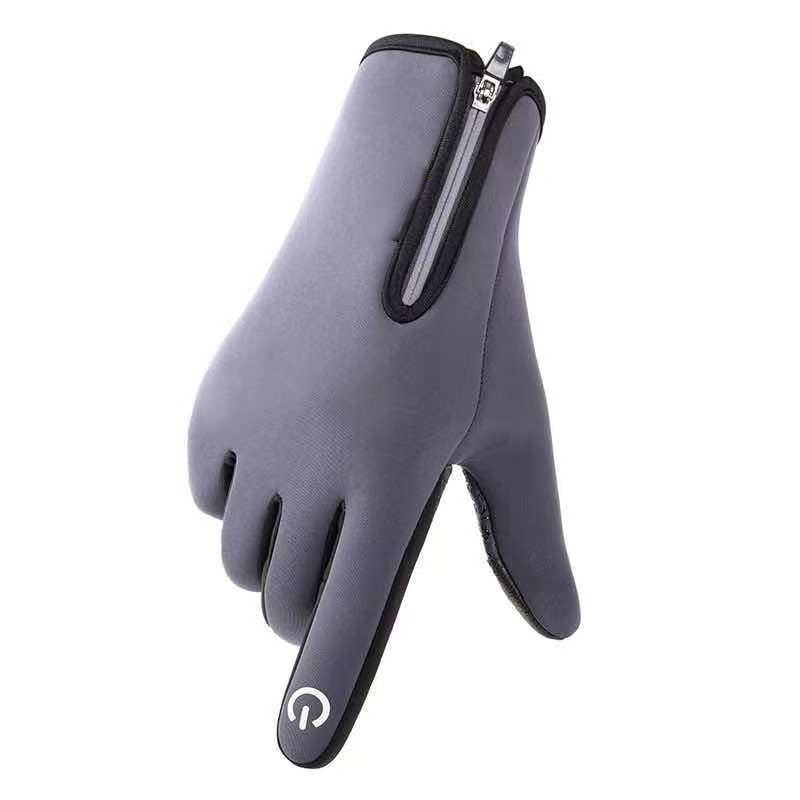 Thermische Winter-Radhandschuhe mit touchscreen-kompatiblen Fingern