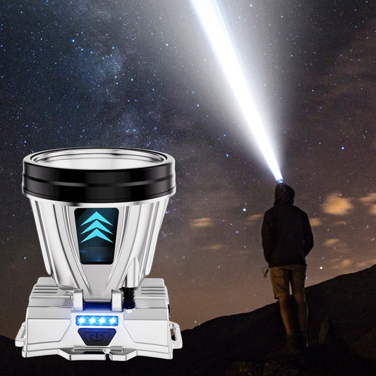 🔦Супер ярка презареждаема мощна челника