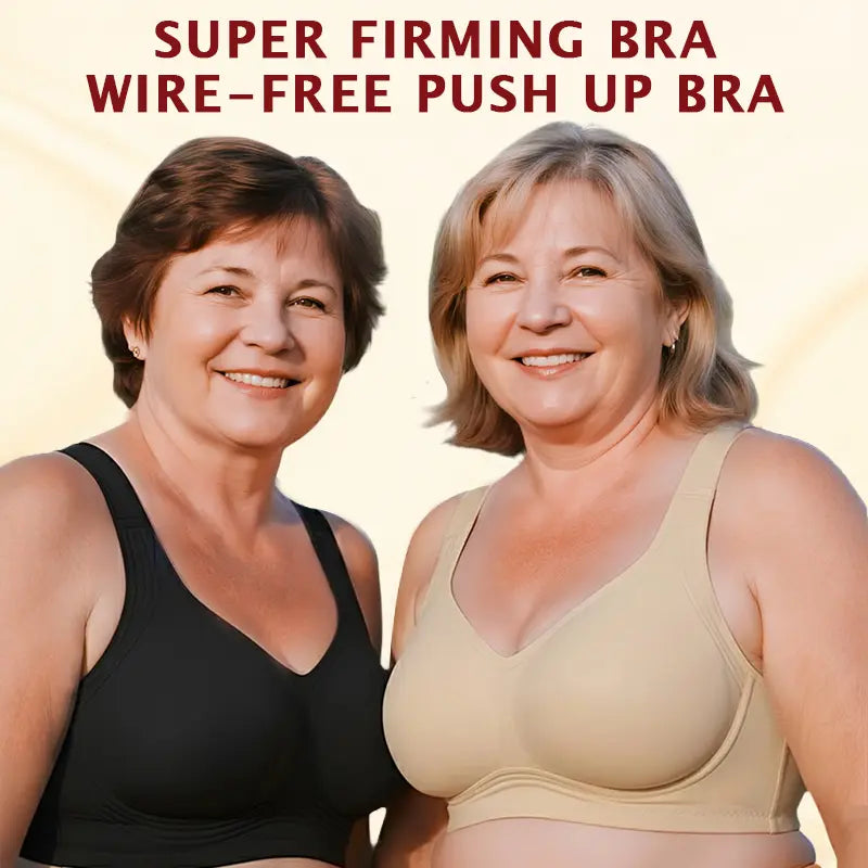 🏆Stark straffender BH | Nahtloser BH ohne Bügel für Damen 👍Schluss mit hängenden Brüsten