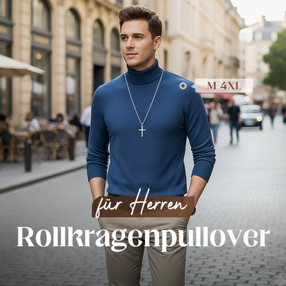 🧶 ✨ Premium Kaschmirpulli Herren Einfarbig - Weiches Wohlfühlgarn mit Moderner Passform für Business & Freizeit 👔🎯