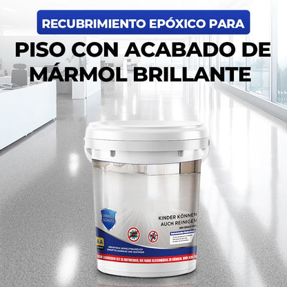 ✨ За бляскаво гладки подове: Епоксидно покритие с мраморен вид