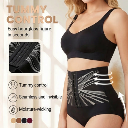 ⏰🔥Anpassbare Unterwäsche mit hoher Taille und Bauch-weg-Effekt