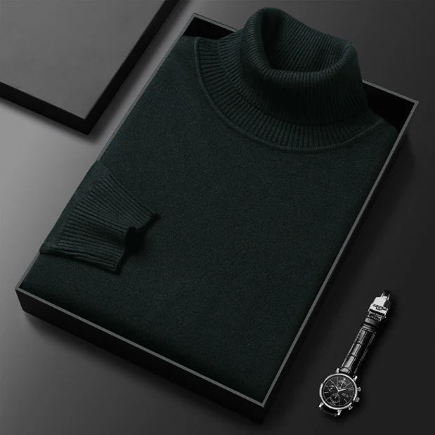 🧶 ✨ Premium Kaschmirpulli Herren Einfarbig - Weiches Wohlfühlgarn mit Moderner Passform für Business & Freizeit 👔🎯
