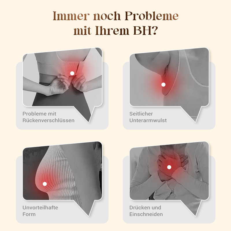 🎁1 kaufen, 1 gratis erhalten💃Bequemer, vorne zu verschließen der, bügelloser, nahtloser BH🌸