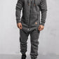 Kapuzen-Fleece-Einteiler in Uni-Farbe – Warm und gemütlich für Winter & Zuhause