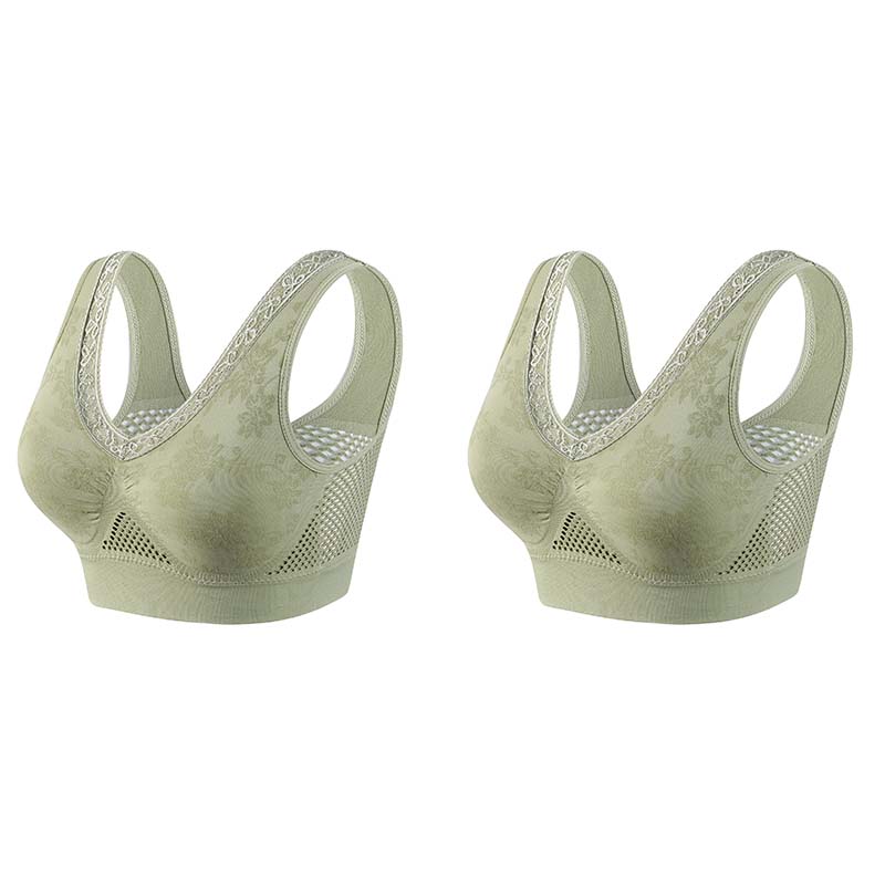 ✨ 1+1 GRATIS! Knopfloser Baumwoll-BH – bequem, formend & atmungsaktiv 💖