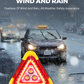 🔈🔈49%Отстъпка🔥3-В-1 Слънчева аварийна триъгълна предупредителна лампа край пътя