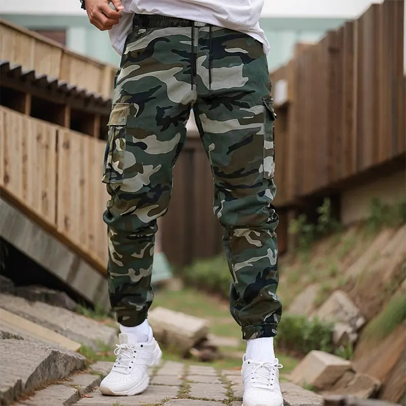 Lässige Camouflage-Bundhose – robust & ideal für Freizeit und Arbeit
