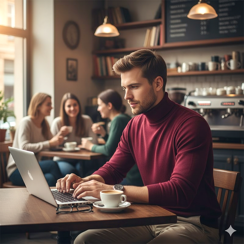 🧶 ✨ Premium Kaschmirpulli Herren Einfarbig - Weiches Wohlfühlgarn mit Moderner Passform für Business & Freizeit 👔🎯