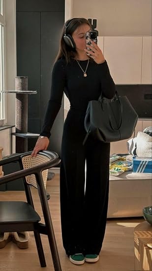 📢📢 ⏰Lässiges, langärmeliges Zweiteiler-Set für Damen – locker geschnitten (Kollektion 2026) 👚