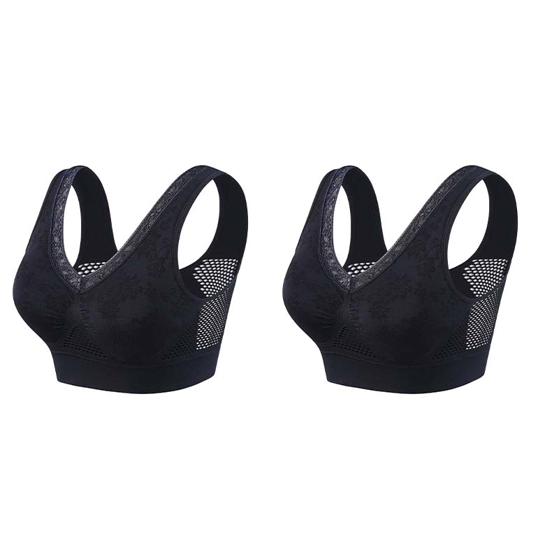 ✨ 1+1 GRATIS! Knopfloser Baumwoll-BH – bequem, formend & atmungsaktiv 💖