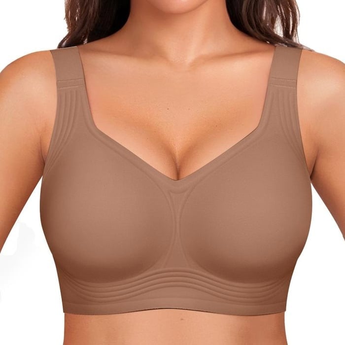🏆Stark straffender BH | Nahtloser BH ohne Bügel für Damen 👍Schluss mit hängenden Brüsten