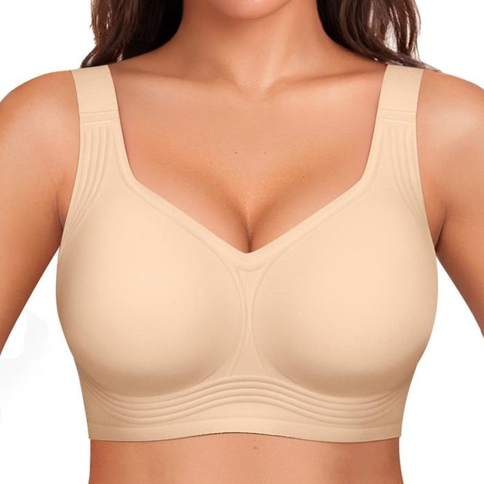 🏆Stark straffender BH | Nahtloser BH ohne Bügel für Damen 👍Schluss mit hängenden Brüsten