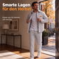📢📢💎🧥 Herren-Waffel-Lounge-Set – bequem und vielseitig