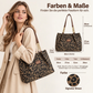 Retro-Shopper mit Leopardenmuster für Damen