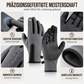 Thermische Winter-Radhandschuhe mit touchscreen-kompatiblen Fingern