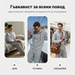 👕Мъжки комплект с качулка + панталони – удобство, стил и многофункционалност