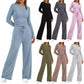 📢📢 ⏰Lässiges, langärmeliges Zweiteiler-Set für Damen – locker geschnitten (Kollektion 2026) 👚