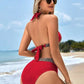 🏖️ секси бански костюм с V-образно деколте👙