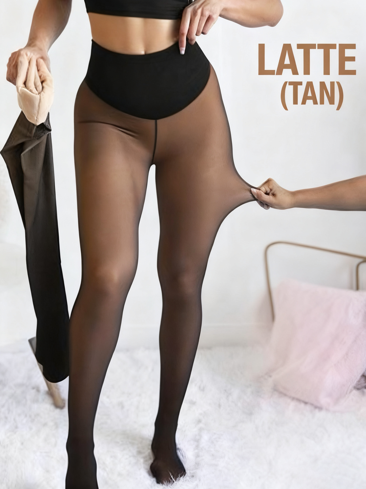 🎉❄️Heißer Verkauf 50% Rabatt!!!🎁⚡Über 50.000 Stück verkauft!❄️Fleece-Leggings mit einer Naht für eine schöne Silhouette✨✨Bleiben Sie warm. Sehen Sie gut aus. 💕