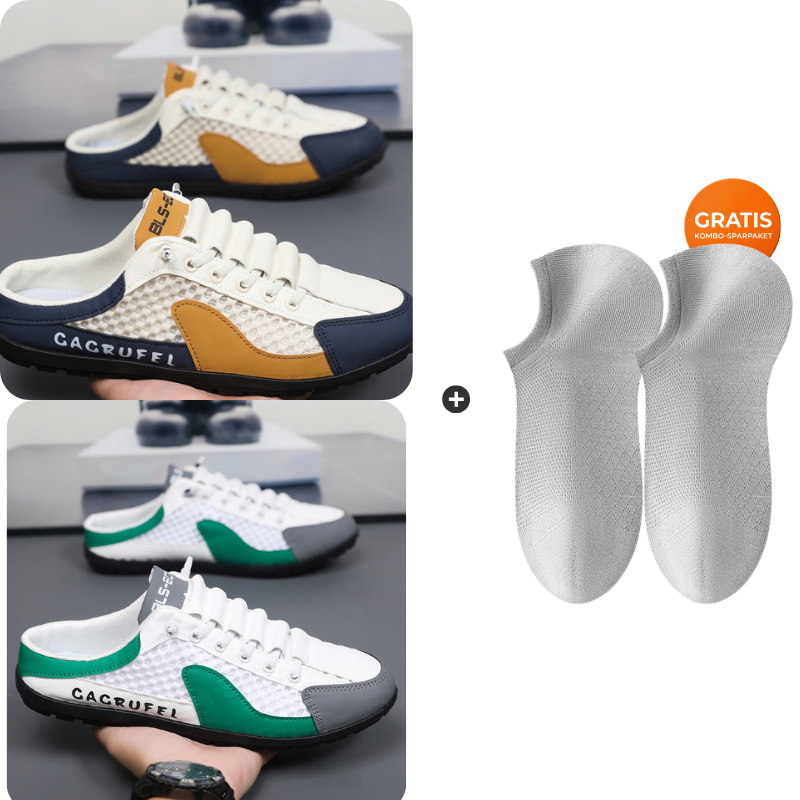 🔥👟Atmungsaktive Mesh-Hausschuhe für Herren