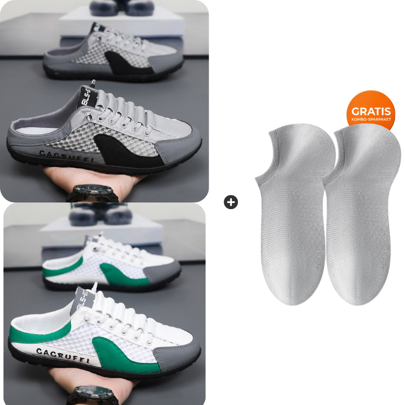 🔥👟Atmungsaktive Mesh-Hausschuhe für Herren