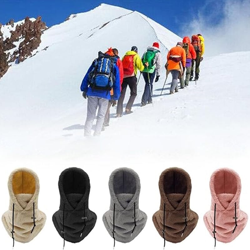 🔥 🔥Sherpa-Kapuze mit Skimaske