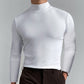 🔥🔥Slim Fit Langarm-T-Shirt für Herren mit Stehkragen