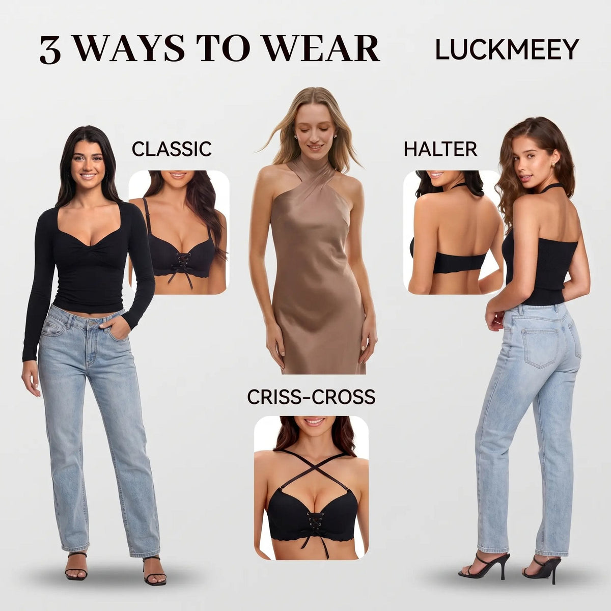 👙 Nahtloser Push-up-Stütz-BH für Damen | Sanfter Halt & nahtloses Tragegefühl ✨