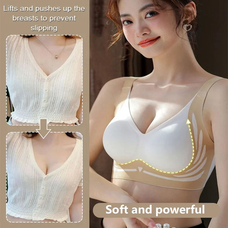💕🔥Hebender bügelloser Push-up-BH mit Anti-Sagging-Effekt