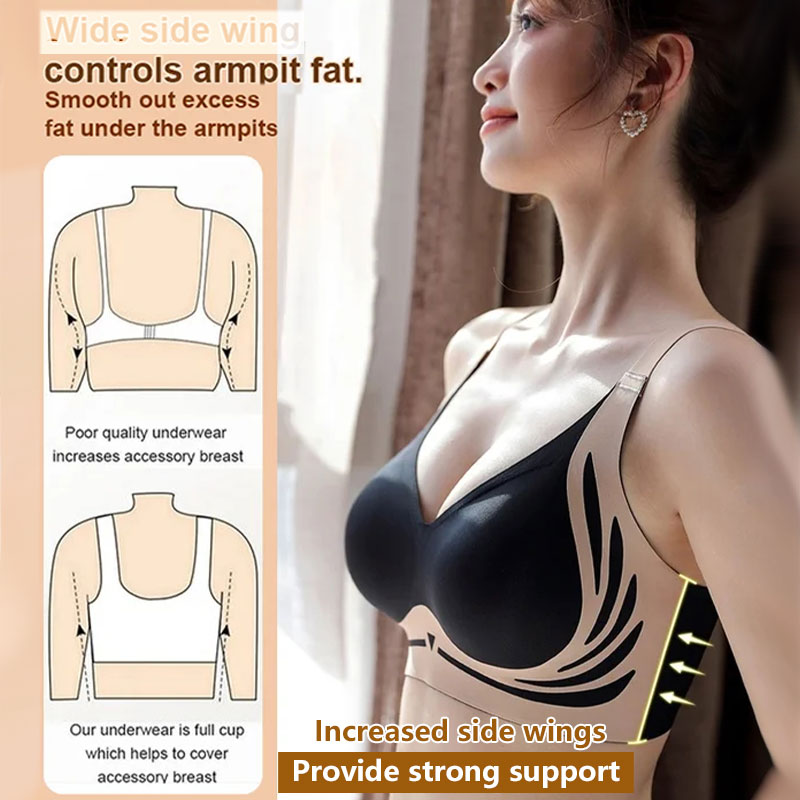 💕🔥Hebender bügelloser Push-up-BH mit Anti-Sagging-Effekt