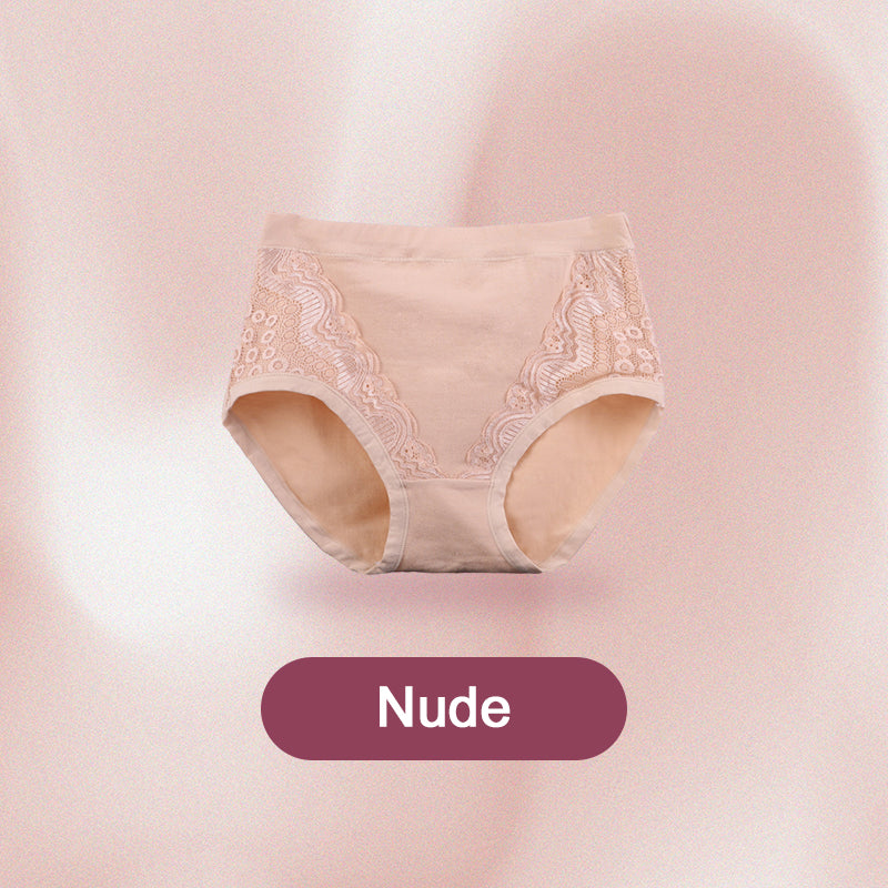 🔥💟Plus Größe hohe Taille auslaufsicher Baumwolle Höschen