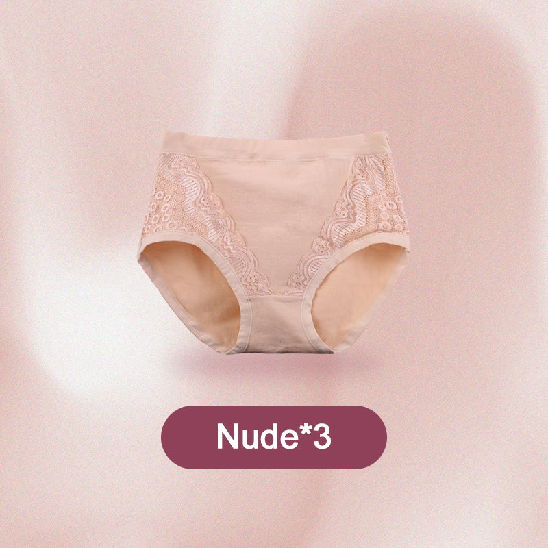 🔥💟Plus Größe hohe Taille auslaufsicher Baumwolle Höschen
