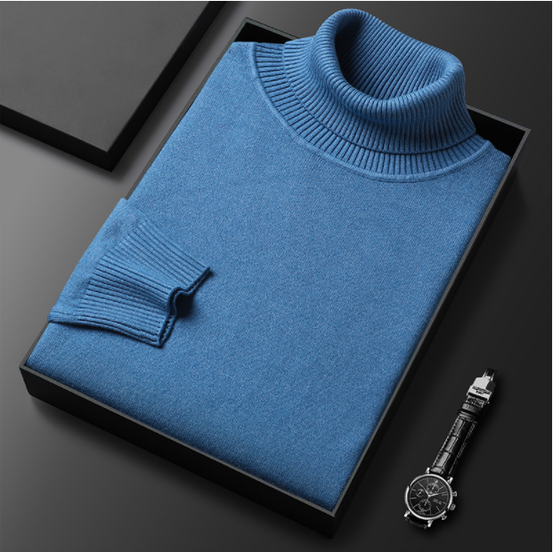 🧶 ✨ Premium Kaschmirpulli Herren Einfarbig - Weiches Wohlfühlgarn mit Moderner Passform für Business & Freizeit 👔🎯