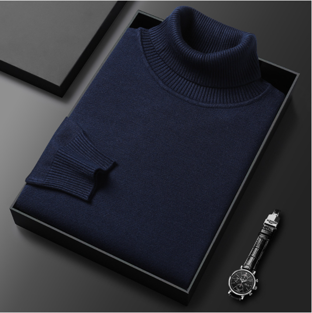 🧶 ✨ Premium Kaschmirpulli Herren Einfarbig - Weiches Wohlfühlgarn mit Moderner Passform für Business & Freizeit 👔🎯