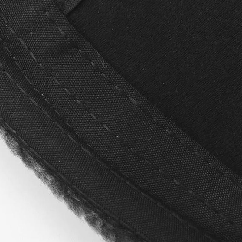 🧢🐂Neue Wintermütze für Herren mit flachen Ohrenklappen aus Schaffell