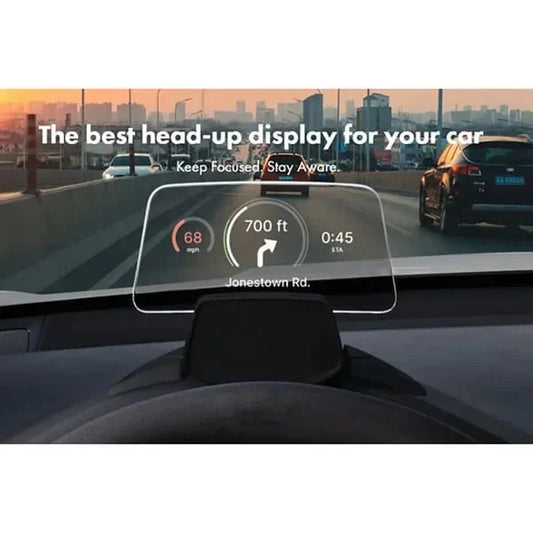 🔥Автоматичен GPS Head UpDisplay Halter с HDlmage Reflexion