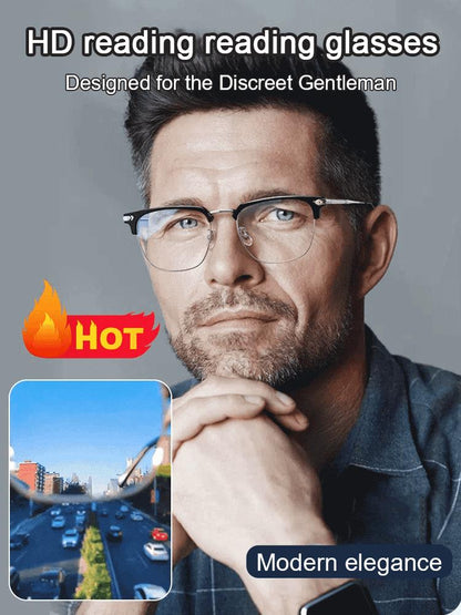 Ултралеки очила против синя светлина за пресбиопия