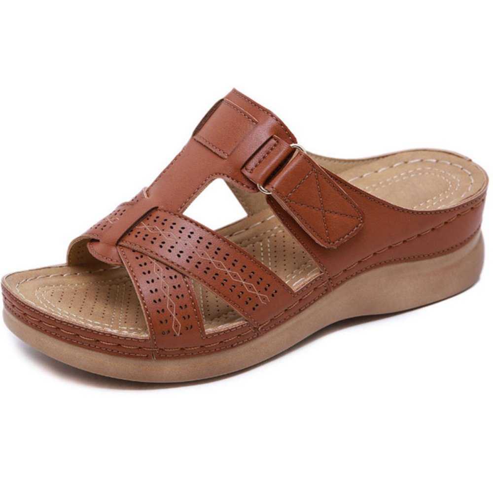 🎁💥 ﻿Premium Leder Sandalen für Damen