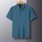 Мъжка тениска с къс ръкав Slim Fit Collared