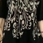 💝Печатни кръгли деколтета Loose Women's Top