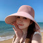 🌞Лятни артикули 2026😍👒Слънчева шапка с голяма периферия и свалящ се шал